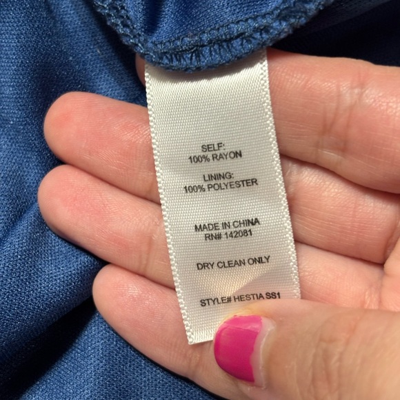 💘5 for $25 / Altar'd State Blue Patterned Dress - Picture 14 of 15